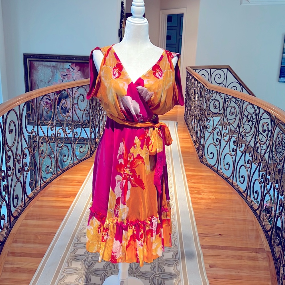 Diane vonFurstenberg wrap dress Sz 8